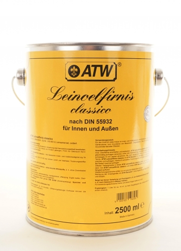 Leinoelfirnis classico, 2500 ml Leinoelfirnis classico, 2500 ml